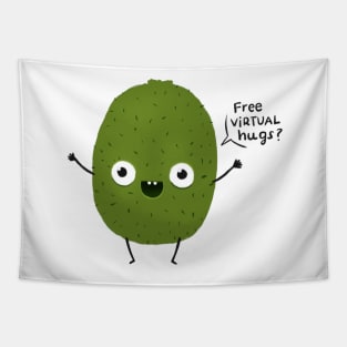 Free virtual hugs Tapestry