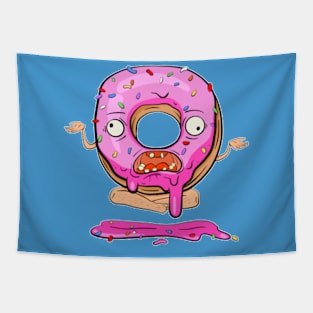 Meditating Donut Tapestry