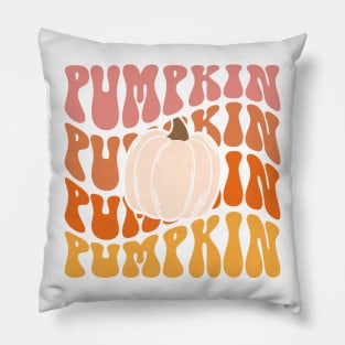 Retro Pumpkin Pillow