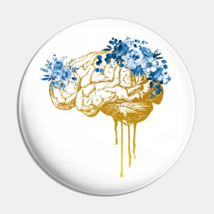 Human Brain Pin