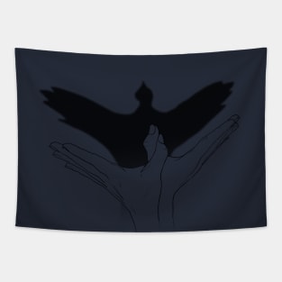 bird flying Tapestry