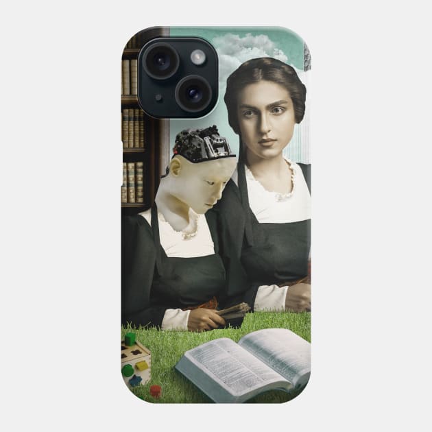 Artificial Intelligence AI Phone Case by OlgaKlim