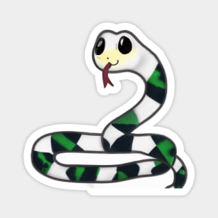 Cute Snake Drawing Magnet