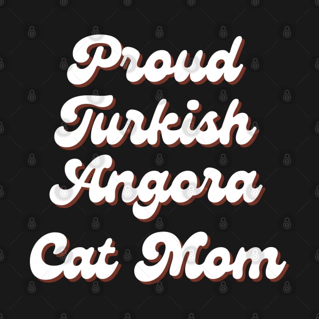 Turkish Angora Cat by CityTeeDesigns