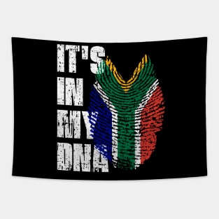 IT'S IN MY DNA South Africa Flag Boy Girl Gift Tapestry