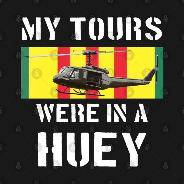 Vietnam Veteran UH-1 Huey Helicopter by Dirty Custard Designs 