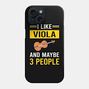 3 People Viola Violist Phone Case