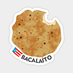 Puerto Rican Street Food Bacalaito Magnet