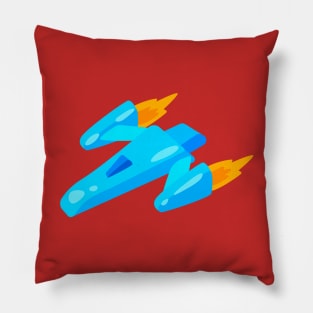 Glaxy Spaceship Pillow