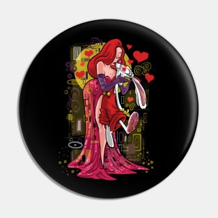 Animated Kiss Pin