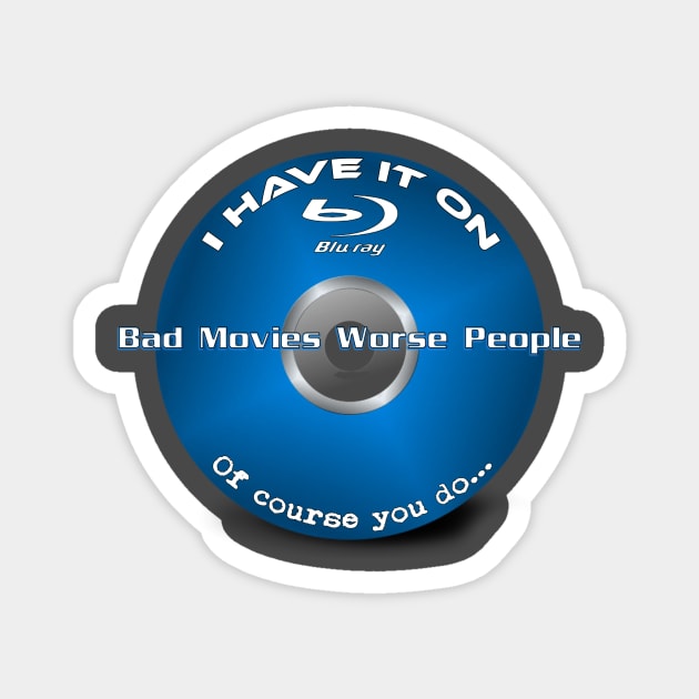 I have it on blu-ray... Magnet by Bad Movies Worse People