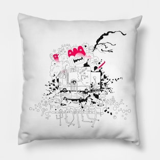 Traffic Jam Pillow