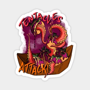 Tentacles Attack (takoyaki) Magnet