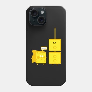 Cheese and skewer Phone Case