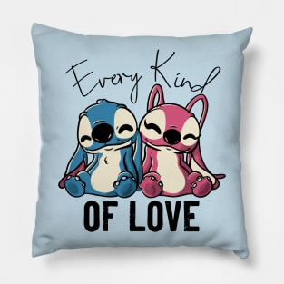 Every Kind Of Love Cute Lover Gift Pillow