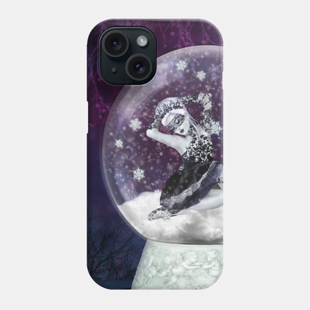 Snowglobe Princess Phone Case by DearTreehouse