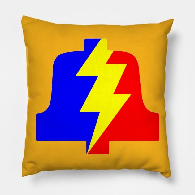 Color PLA Bell Logo Pillow by phonelosers