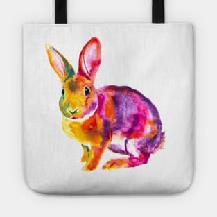 Rainbow Cute Rabbit Tote