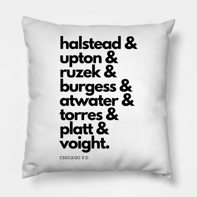 *NEW* Chicago PD Squad Goals Pillow by Meet Us At Molly's