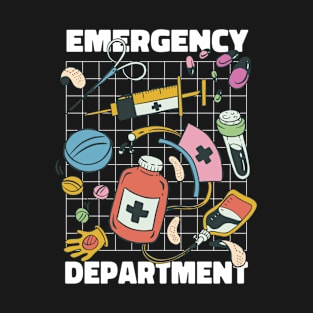 Cute Emergency Department Medical Art T-Shirt