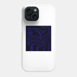 Blue paint drip Phone Case