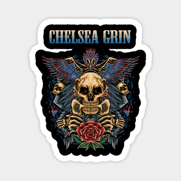 CHELSEA GRIN BAND Magnet by kuzza.co