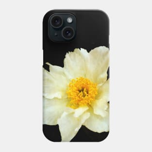 Peony Botanical Floral Illustration No. 1 Phone Case