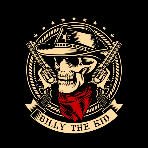 BILLY THE KID by theanomalius_merch