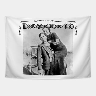 Bonnie & Clyde Tapestry