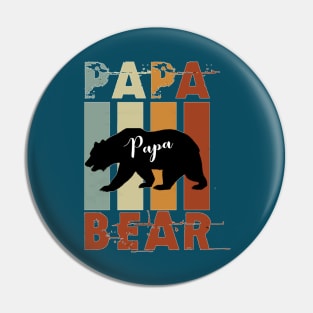 Papa Bear Pin