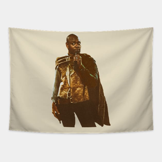 Dave Chappelle Cowboy Tapestry by Mollie