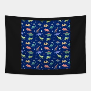 Dinosaur playground pattern Tapestry