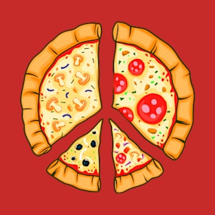 Peace A Pizza T-Shirt