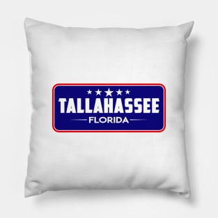 Tallahassee Florida Tropical Beach Surfing Surf  Vacation FL Pillow