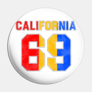 California Summer of 69 Pin