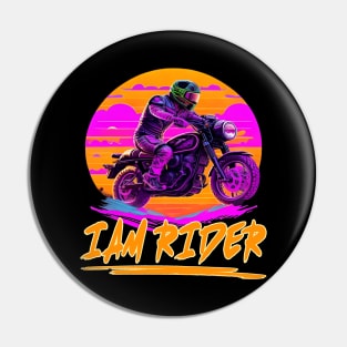 I am Rider Pin