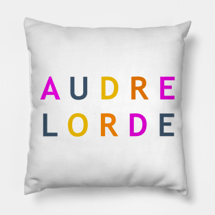 Audre Lorde Pillow