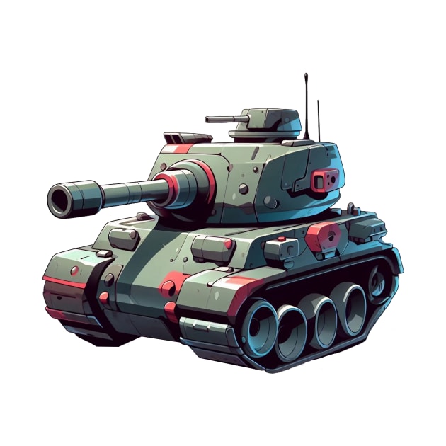 tank illustration by Dmytro