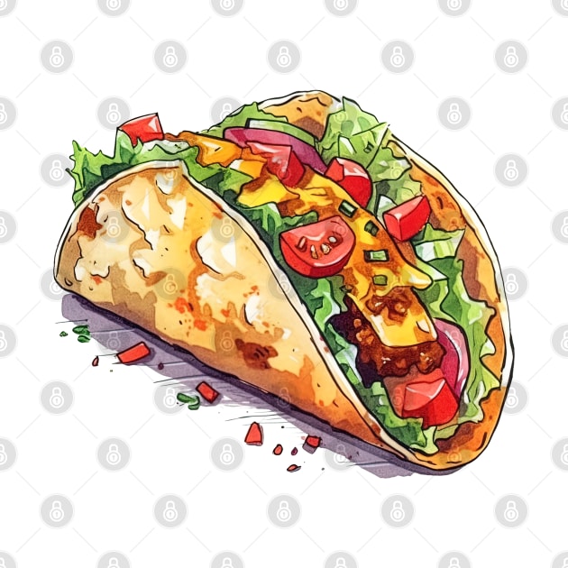 Taco by Happy Shirt