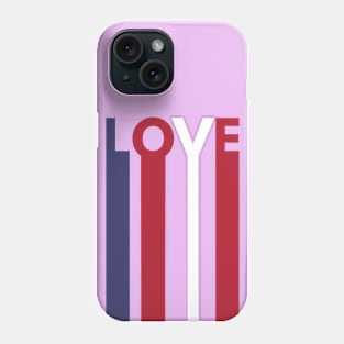 Love is Love Long Minimalist Phone Case