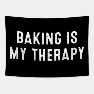 Baking is My Therapy Tapestry