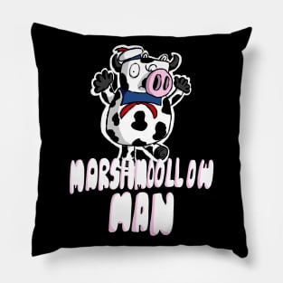 Marshmoollow Man Marshmallows Pillow