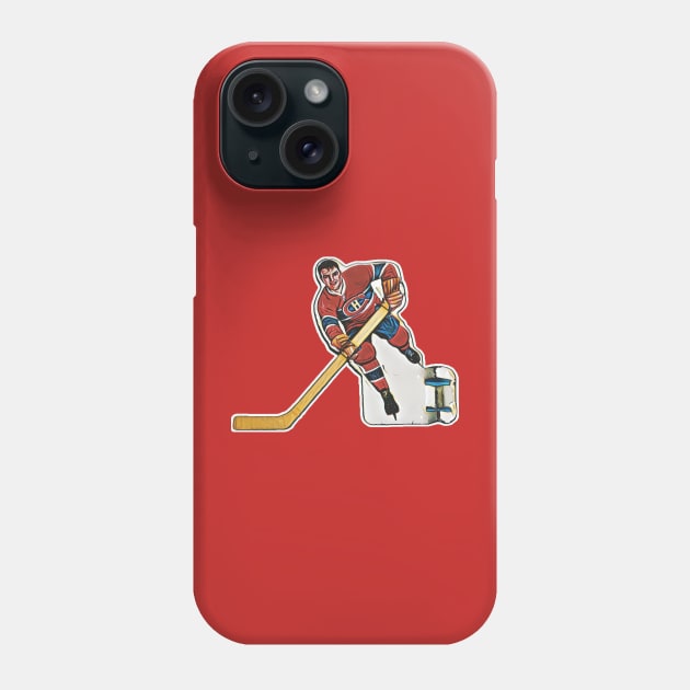 Coleco Table Hockey Players - Montréal Canadiens Phone Case by mafmove