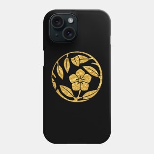 Japanese Mon Hana Kikyo Edamaru Phone Case