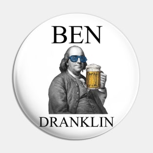 Ben Dranklin Pin