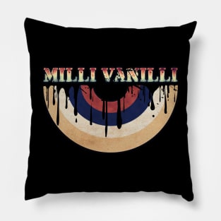 Melted Vinyl - Milli Vanilli Pillow
