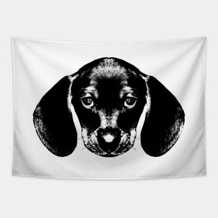 dachshund / sausage dog / head Tapestry