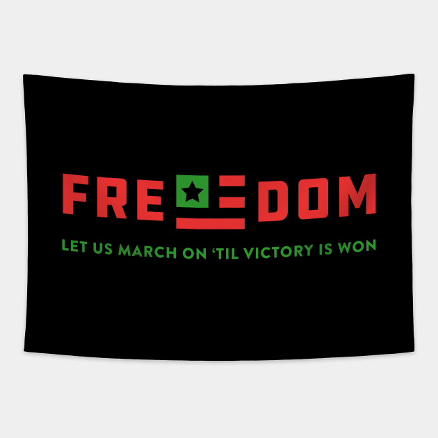 FREEDOM Tapestry by JSNDMPSY