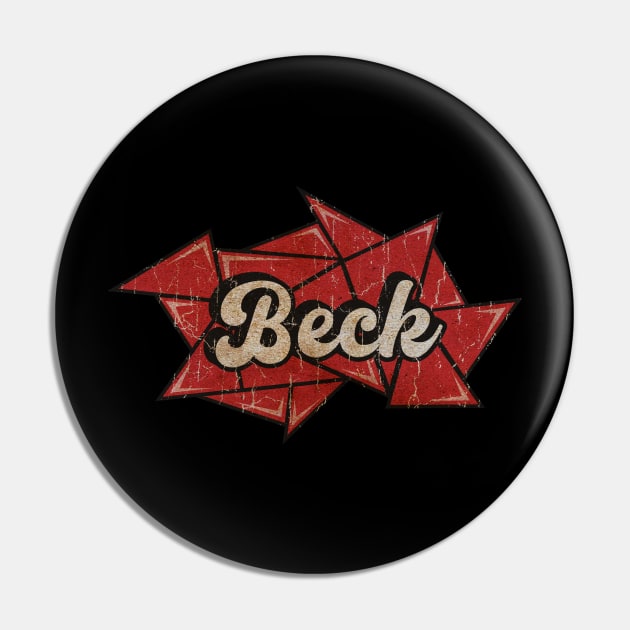 Beck - Red Diamond Pin by G-THE BOX