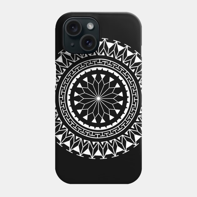 Mandala Phone Case by Tikitattoo